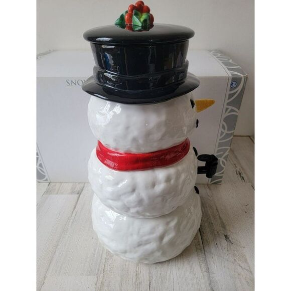 Dept 56 43217 Snowman Cider Server xmas figure - Picture 8 of 12